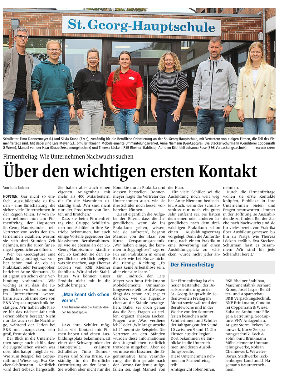 Ibbenbürener Volkszeitung 09.10.2026 -Julia Kolmer (Autorin)ivz.medien GmbH Co. KG alle Rechte vorbehalten Ibbenbürener Volkszeitung 09.10.2026 -Julia Kolmer (Autorin)ivz.medien GmbH Co. KG alle Rechte vorbehalten