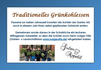 Grunkohlessen